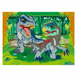 Ravensburger puslespil jurassic world explorers - puslespil - 12, 16, 20, 24 brikker