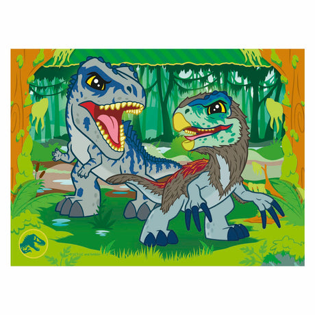 Ravensburger puslespil Jurassic World Explorers - 4 puslespil