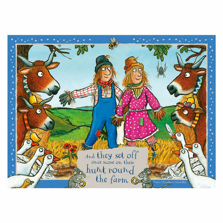 Ravensburger puslespil bryllup på gården - 4 puslespil
