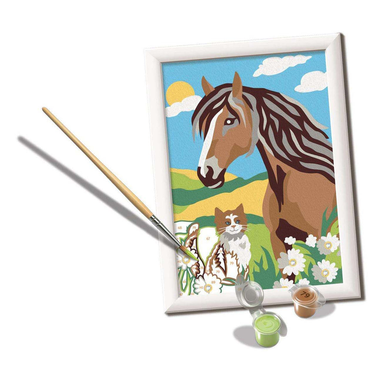 Ravensburger creart hest og fisse