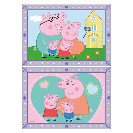 Ravensburger maling efter nummer peppa pig familie kreativt legetøj.