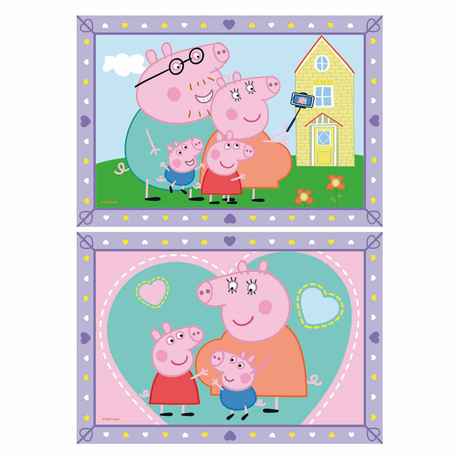 Ravensburger maling efter nummer peppa pig familie kreativt legetøj.