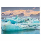 Ravensburger puslespil Jokulsarlon Island - 1000 brikker landskab.