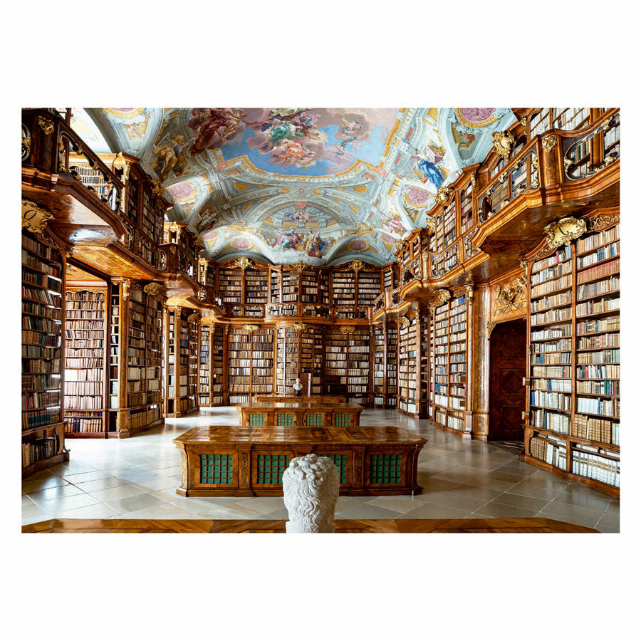 Ravensburger St. Florian Monastary Østrig offentlige bibliotek puslespil (1000 brikker)