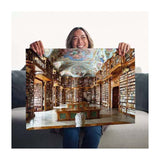 Ravensburger St. Florian Monastary Østrig offentlige bibliotek puslespil (1000 brikker)
