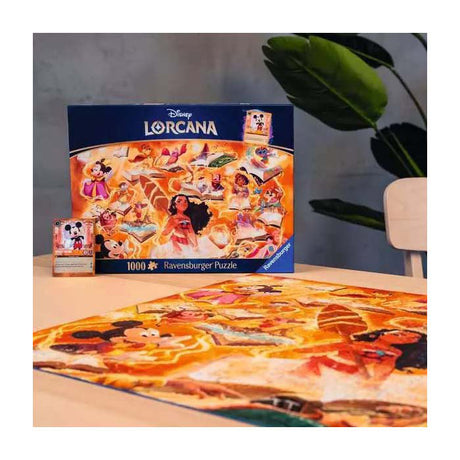 Ravensburger puslespil Disney Lorcana Gimmers of the Realm: Amber - 1000 stk.