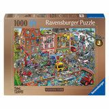 Ravensburger rays tegneserieserie - tidsrejse 3 - moderne tid - puslespil med 1000 brikker