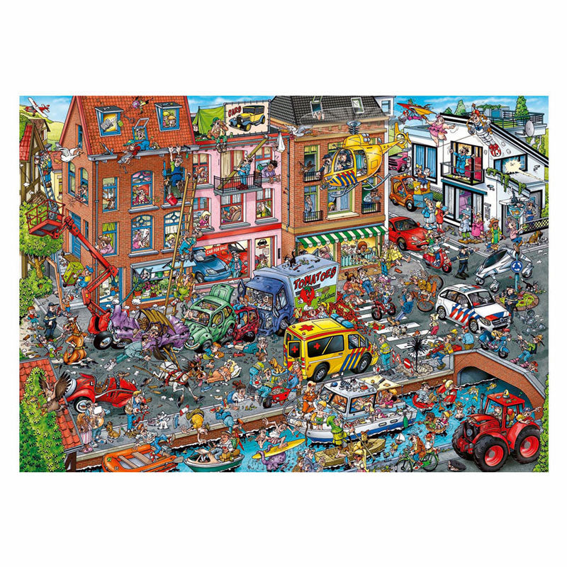 Ravensburger rays tegneserieserie - tidsrejse 3 - moderne tid - puslespil med 1000 brikker
