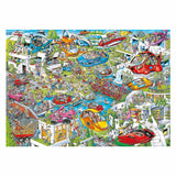 Ravensburger Ray's Comic Series: Time Travel 4 – Future Time – Tegneseriepuslespil – 1000 brikker