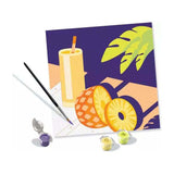 Ravensburger maleri efter tal sæt - kreativ maleri pakke ananas.