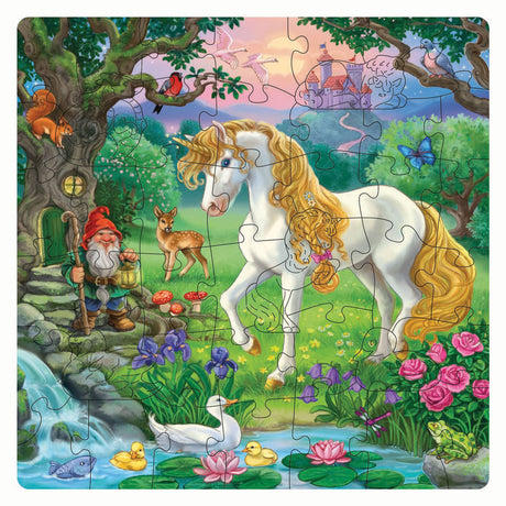 Ravensburger puslespil i træ enhjørning - 44 stk.