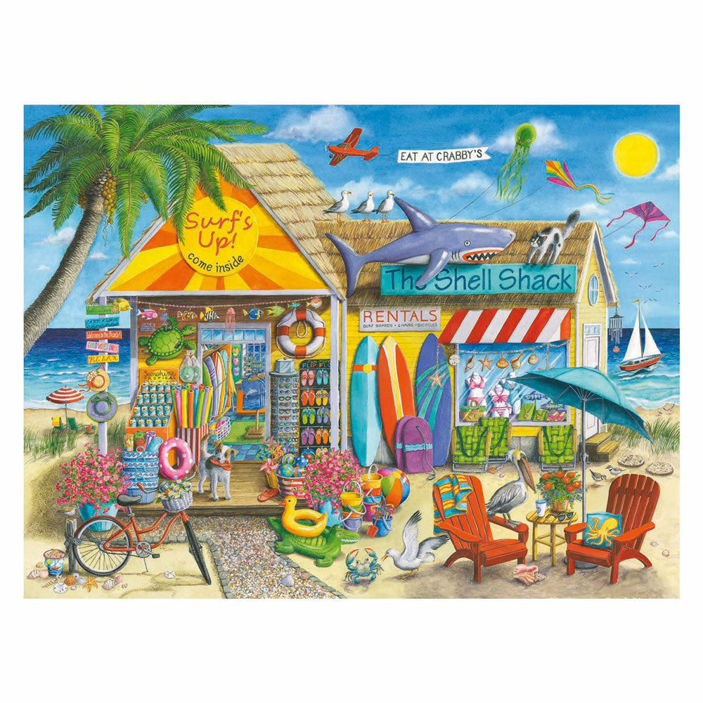 Ravensburger puslespil surf's up - 1500 stk.