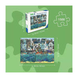 Ravensburger puslespil havn af vidundere: en travl fantasihavn - puslespil - 1500 brikker