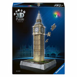 Ravensburger 3d puslespil iconics big ben - med lys - 235 stk.
