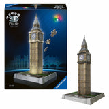 Ravensburger 3d puslespil iconics big ben - med lys - 235 stk.