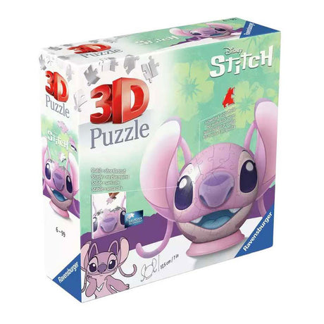Ravensburger 3D puslespil Disney stitch ball - 72 stykker legetøj.