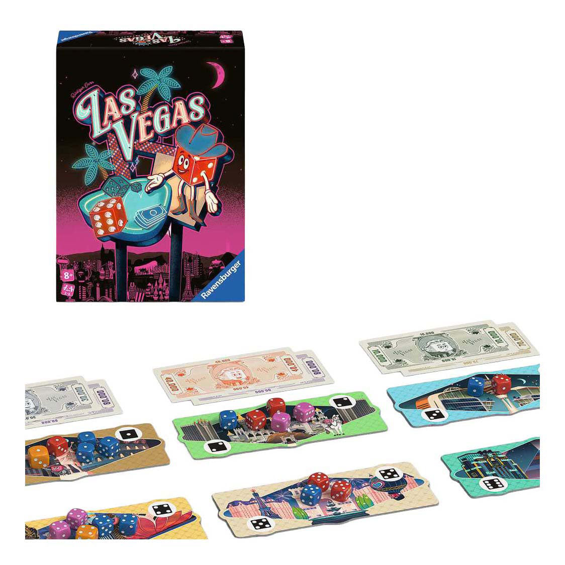Ravensburger – Las Vegas – terningespil – fra 8 år