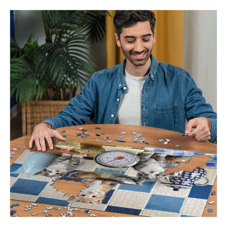 Ravensburger – katte i køkkenet – puslespil – 1500 brikker