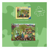 Ravensburger puslespil kolonihave - 1000 stk.