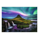 Ravensburger puslespil aurora over Kirkjufell 1000 brikker