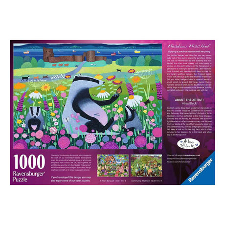 Ravensburger – weidevrienden – legpuzzel – 1000 stukjes