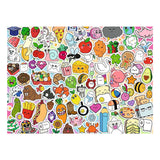 Ravensburger – kawaii – puslespil – 500 brikker