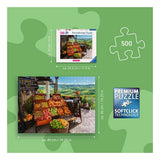 Ravensburger – frugt- og grøntmarked, Kroatien – puslespil – 500 brikker