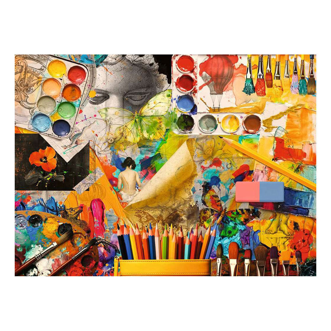Ravensburger – studiekunst – puslespil – 500 brikker