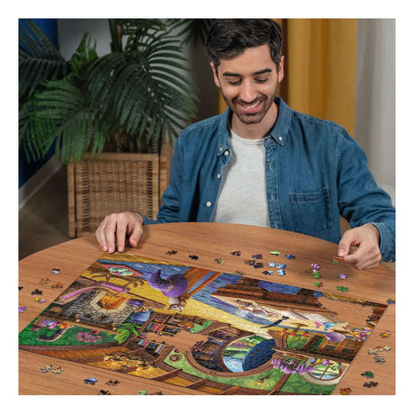Ravensburger – charmerende sommerhus – puslespil – 1000 brikker