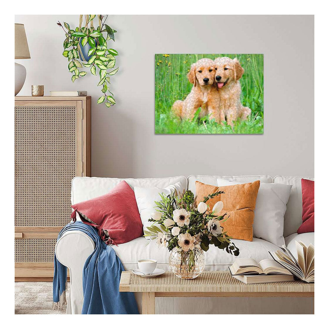 Ravensburger – golden retriever brødrene – puslespil – 500 brikker