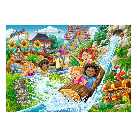 Ravensburger – pretpark – kinderpuzzel – 2 x 24 stukjes