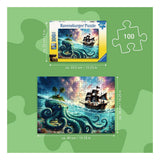 Ravensburger – Krakens skat – børnepuslespil – 100 XXL brikker