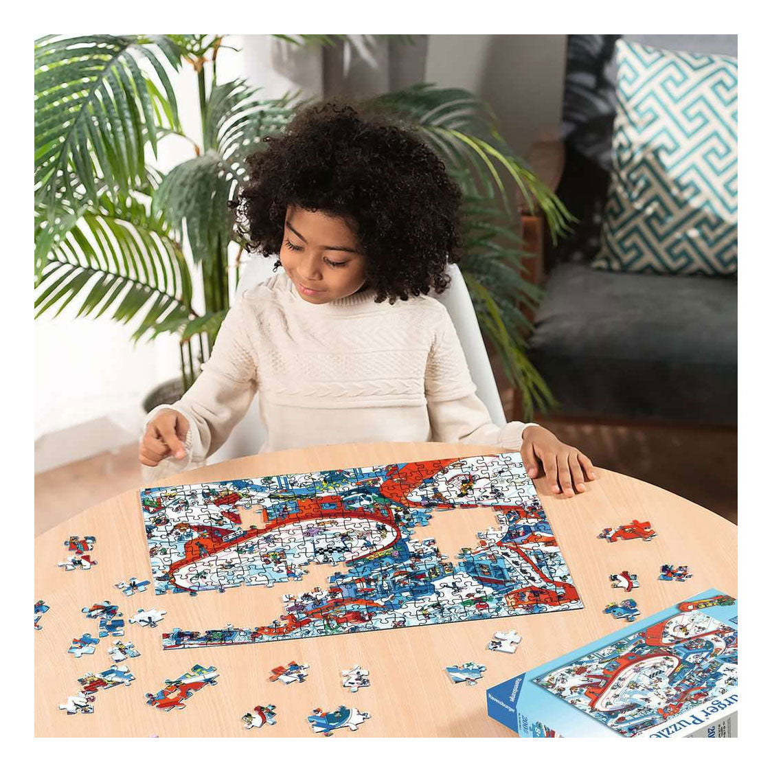 Ravensburger puslespil vintersportsstadion 200 xl brikker
