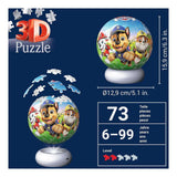 Ravensburger – potepatrulje – 3d puslespil, natlampe – 73 brikker