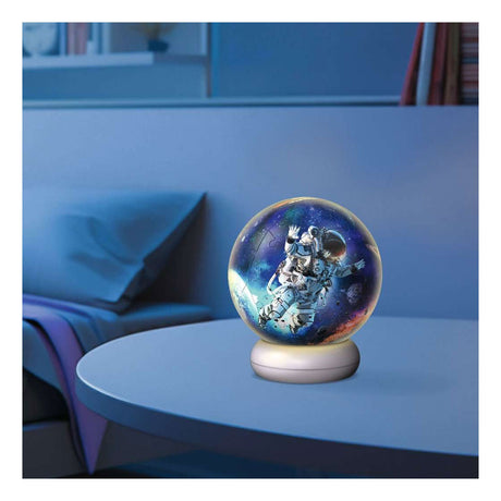 Ravensburger – astronauter – 3D puslespil, natlys – 73 brikker