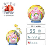 Ravensburger – plejebjørne: cheer bear – 3d puslespil – 55 brikker