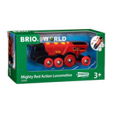 Brio rødt batteridrevet lokomotiv - 33592