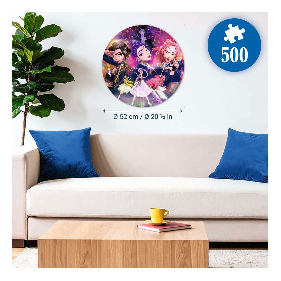 Ravensburger puslespil kpop dæmonjægere - 500 stk.