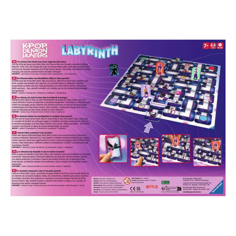 Ravensburger kpop demon hunters labyrint