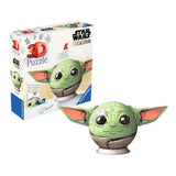 Ravensburger mandalorian grogu med ører - 3d puslespil
