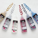 Tulipan • 3D tekstilmaling 37ml glitter 6 stk.