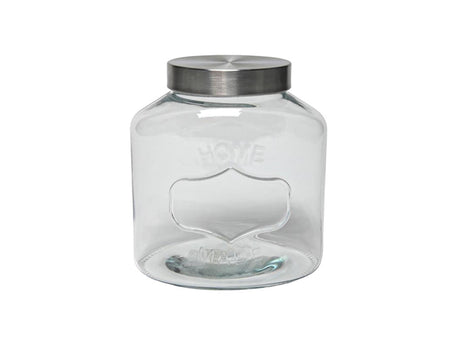 Køkkenværktøj opbevaringskrukke glas hjemmelavet 17,5x12,5x20cm