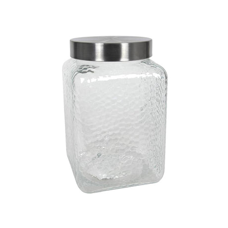 Ty opbevaringskrukke glas firkantet 2450ml