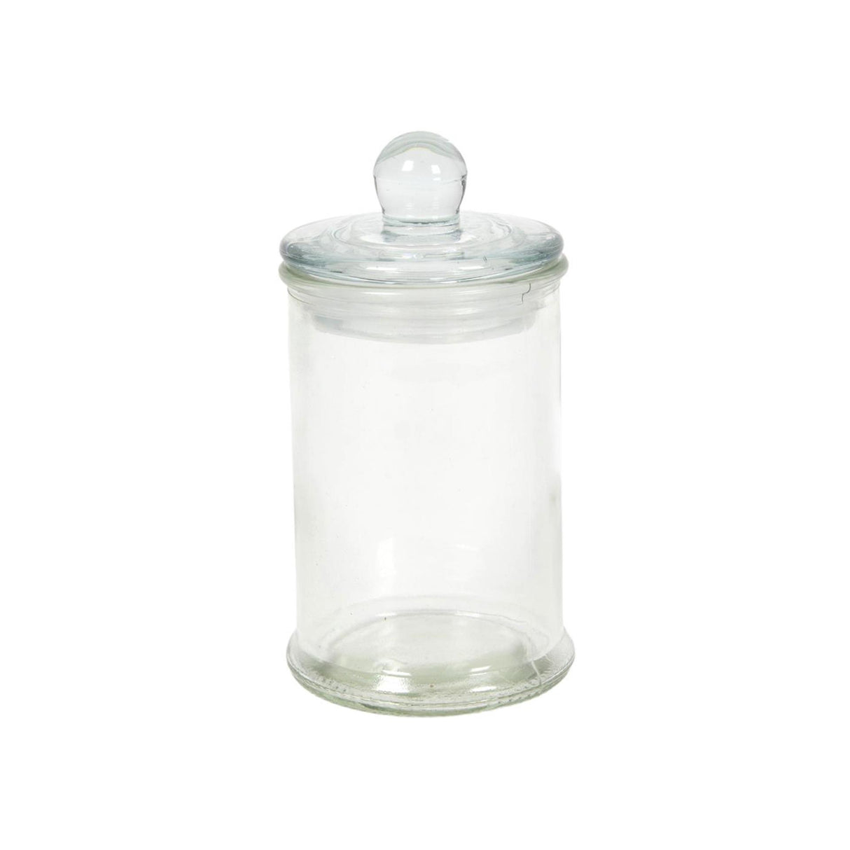 Opbevaringskrukke glasknop ã˜6x11cm