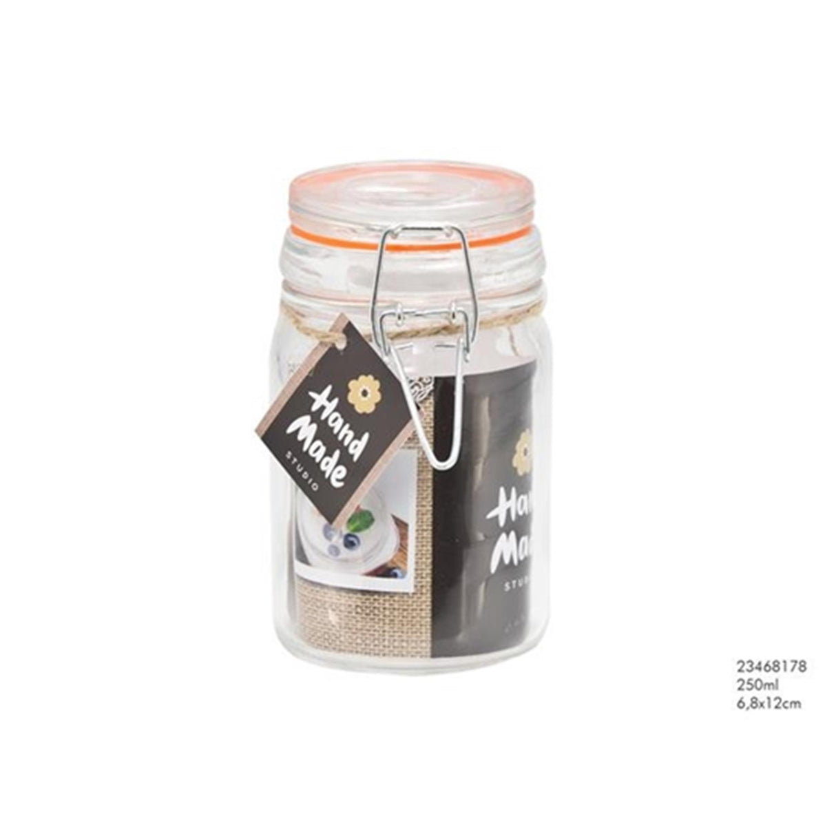 Køkkenredskaber konserveringskrukke konserveringskrukke 250ml 6,8x12cm