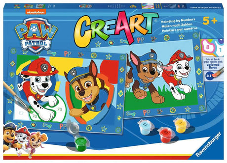 Ravensburger Creart Maleri efter nummer - Paw Patrol