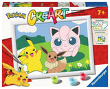 Ravensburger Creart Maleri på nummer - Pokémon Classics