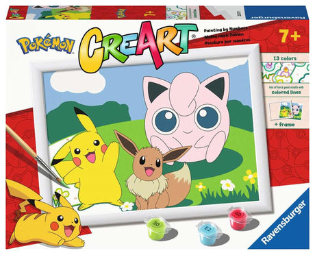 Ravensburger Creart Maleri på nummer - Pokémon Classics