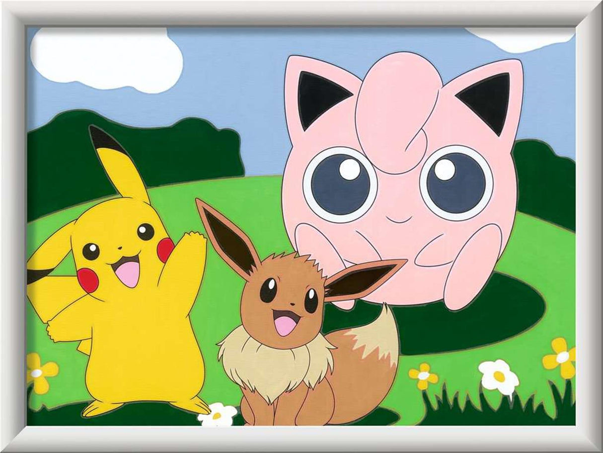 Ravensburger Creart Maleri på nummer - Pokémon Classics