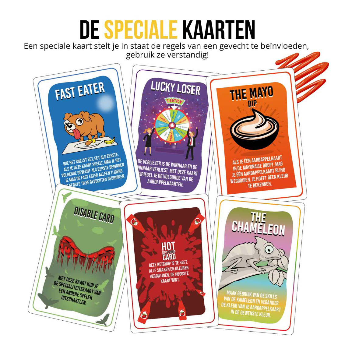Stegte kartofler kortspil original udgave (nl)
